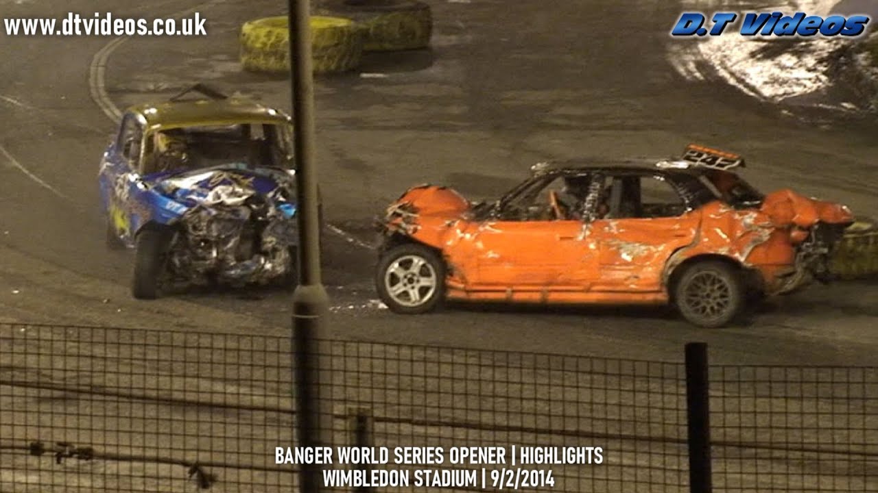 2014 Wimbo BWS | Banger Racing Highlights | Wimbledon Stadium