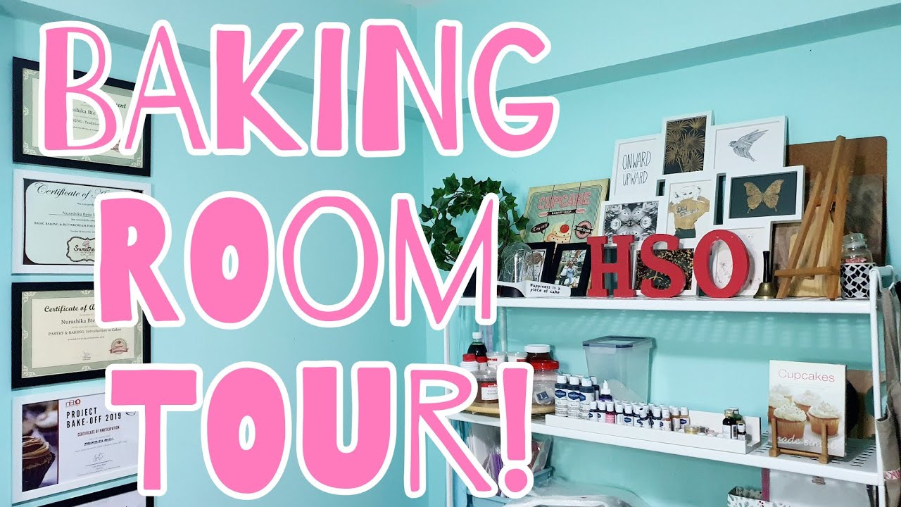 BAKING ROOM TOUR!