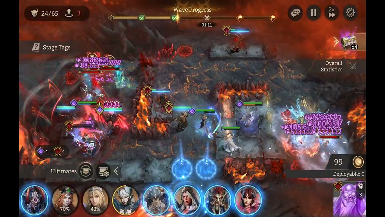 Molten Obsidian | Yellow 4 | Thicc HP mobs | Chaos Cultist | Watcher of realms 