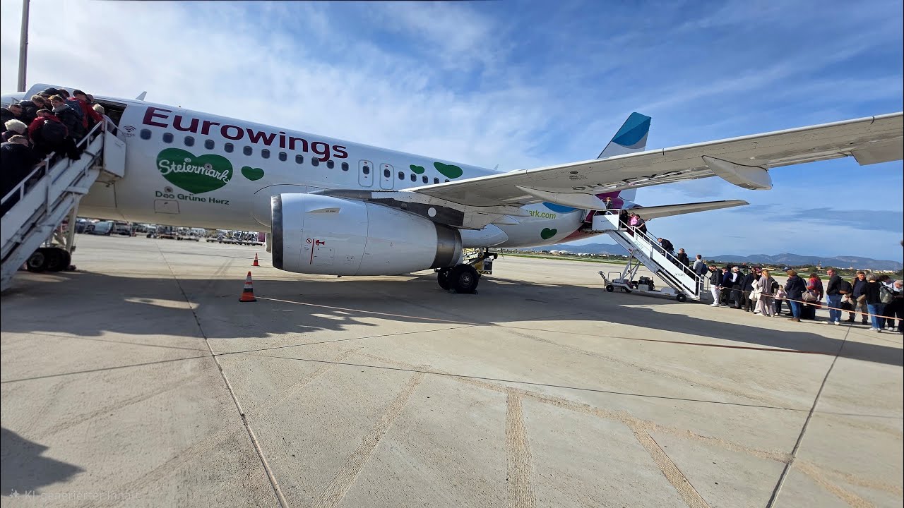 Video | Take Off aus Hamburg + Landeanflug auf Palma de Mallorca + Landeanflug auf Hamburg