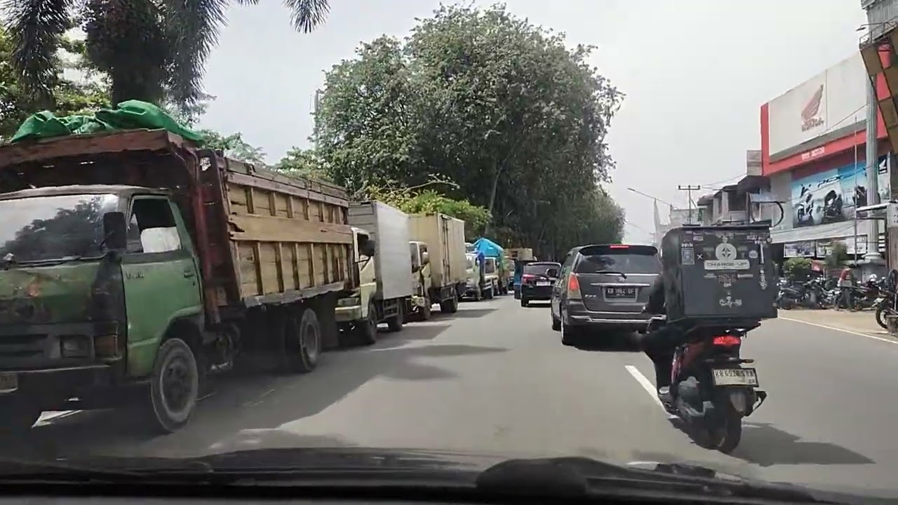 Dari jln tanjung pura ke sungai Jawi #vlog #kalbar #pontianak 