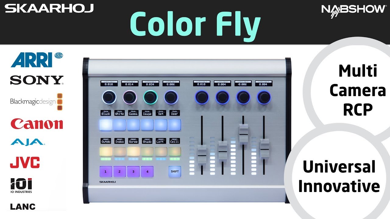 LEGACY - Multi camera shading panel / RCP / OCP with four motorized faders