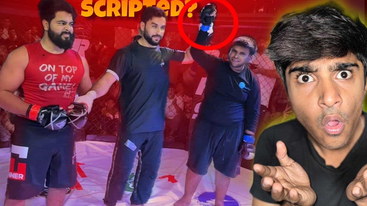 @SyedFahad. MMA FIGHT BTS 😨 | REAL OR SCRIPTED ?