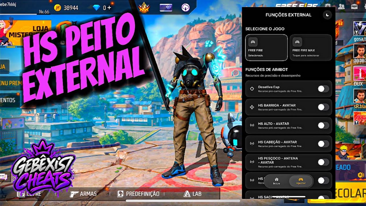 ✅SAIU HS PEITO EXTERNAL COM BYPASS ✅☠️ ANDROID & IPHONE 100% ANTBAN☠️ IMPOSS&Iacute;VEL SS ACHAR!!