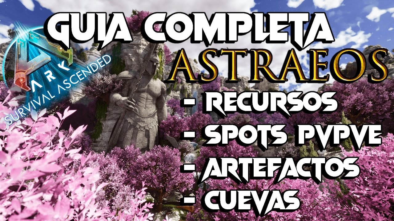 🦖Guía de Recursos,Mejores Lugares para Construir, ETC en Astraeos | ARK Survival Ascended🦖