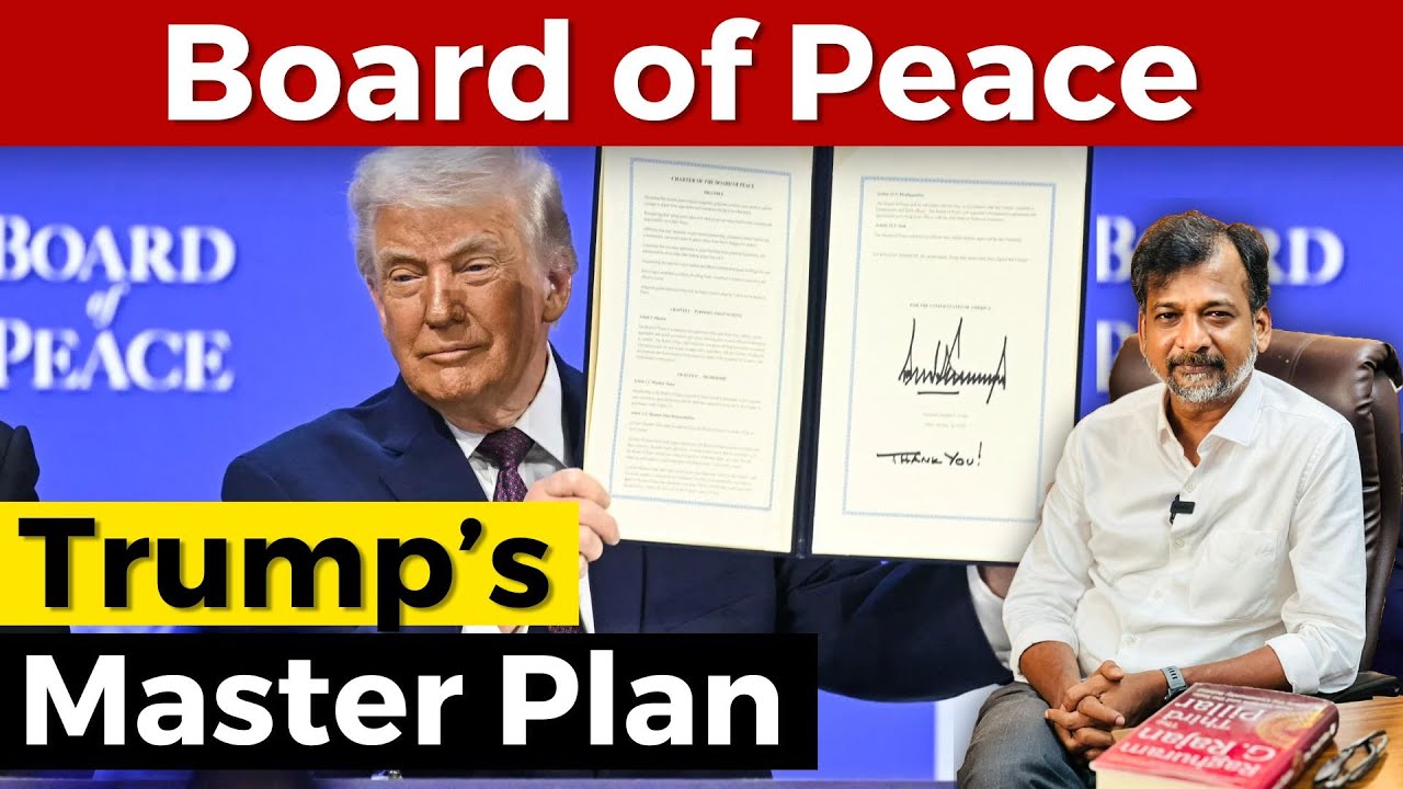 Board of Peace: Trump’s Master Plan | Israel Jebasingh | Tamil