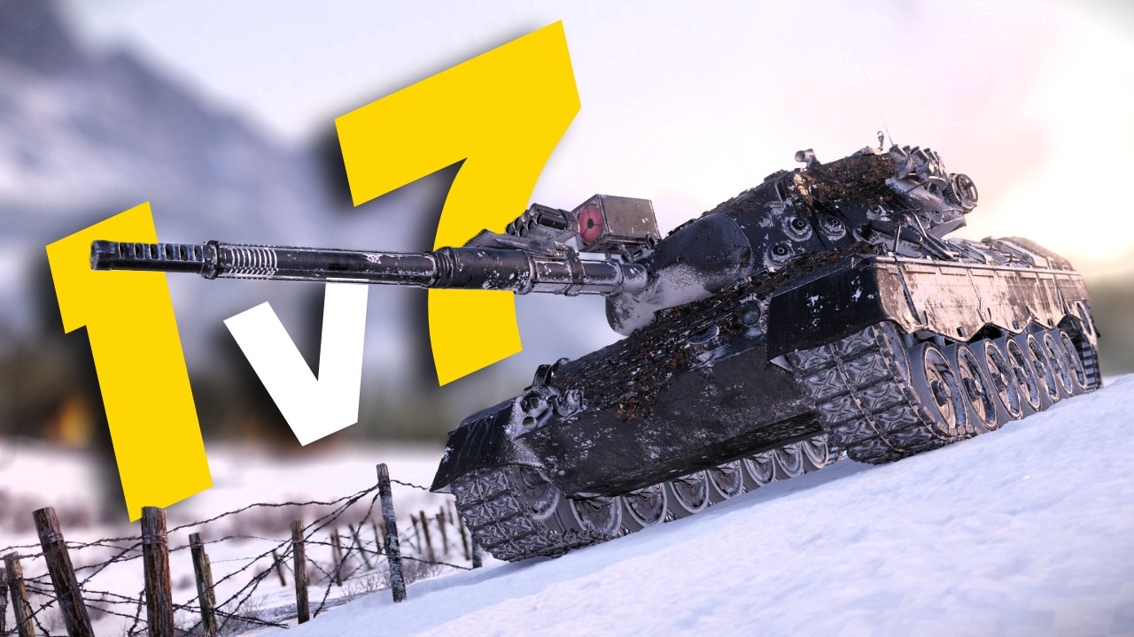 Leopard 1: Одинокий Жнец В Тенях - World Of Tanks