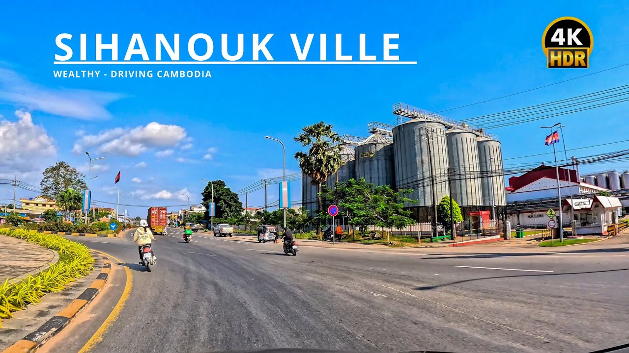 Most Beautiful First Expressway Sihanoukville  - Kompong Seila Rest Area March 2026 | 4K-HDR 60fps