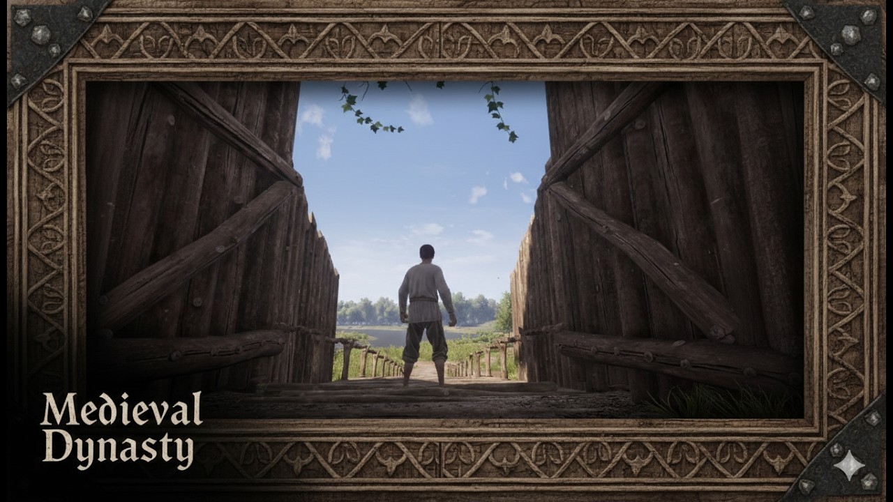 Medieval Dynasty Episódio 3 (JOGO MUITO REALISTA)
