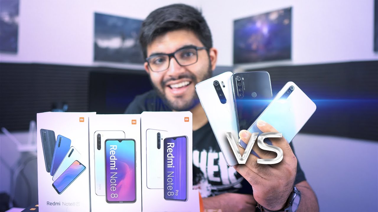 TODOS NA MESA: Redmi Note 8, Note 8 Pro e Note 8T! Quais as diferen&ccedil;as?  Qual voc&ecirc; deve comprar?