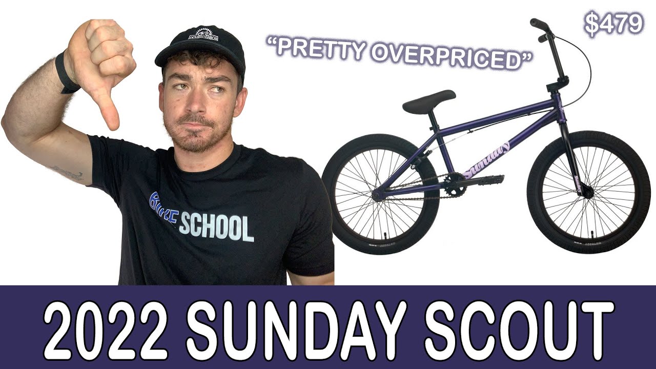 Велосипед Sunday Scout BMX 2022 года (подробный обзор)
