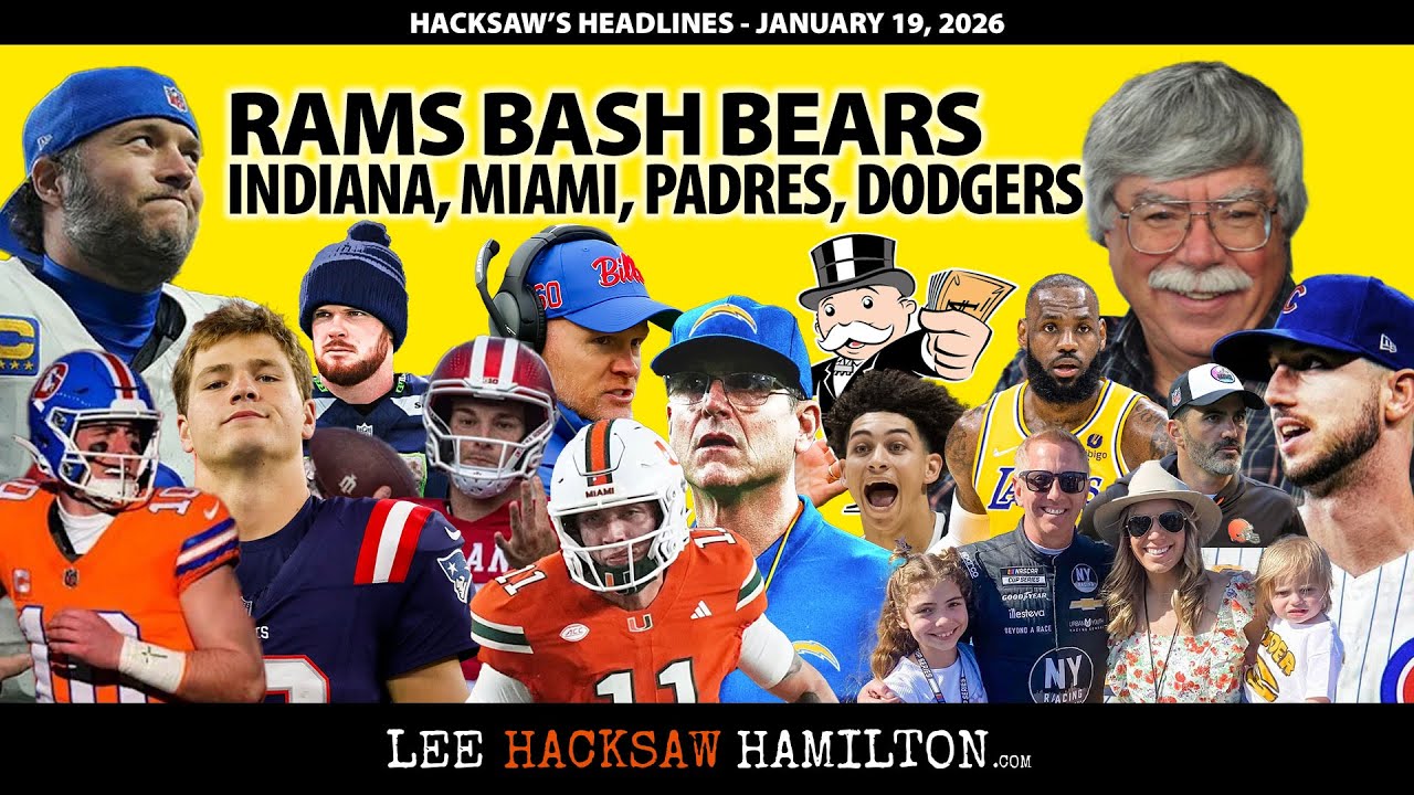 Rams Survive Chicago, Seahawks Trash 49ers, Indiana-Miami, Padres Free Agents, Dodgers Money