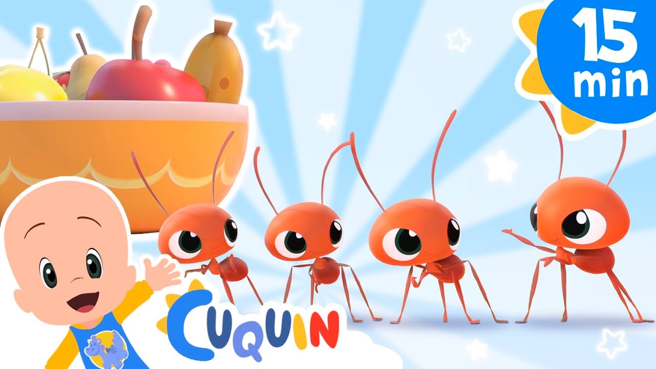 Ants Go Marching  | Cleo & Cuquin | Kids | Songs