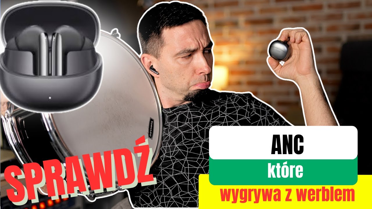QCY MELOBUDS PRO głośniejsze od perkusji!