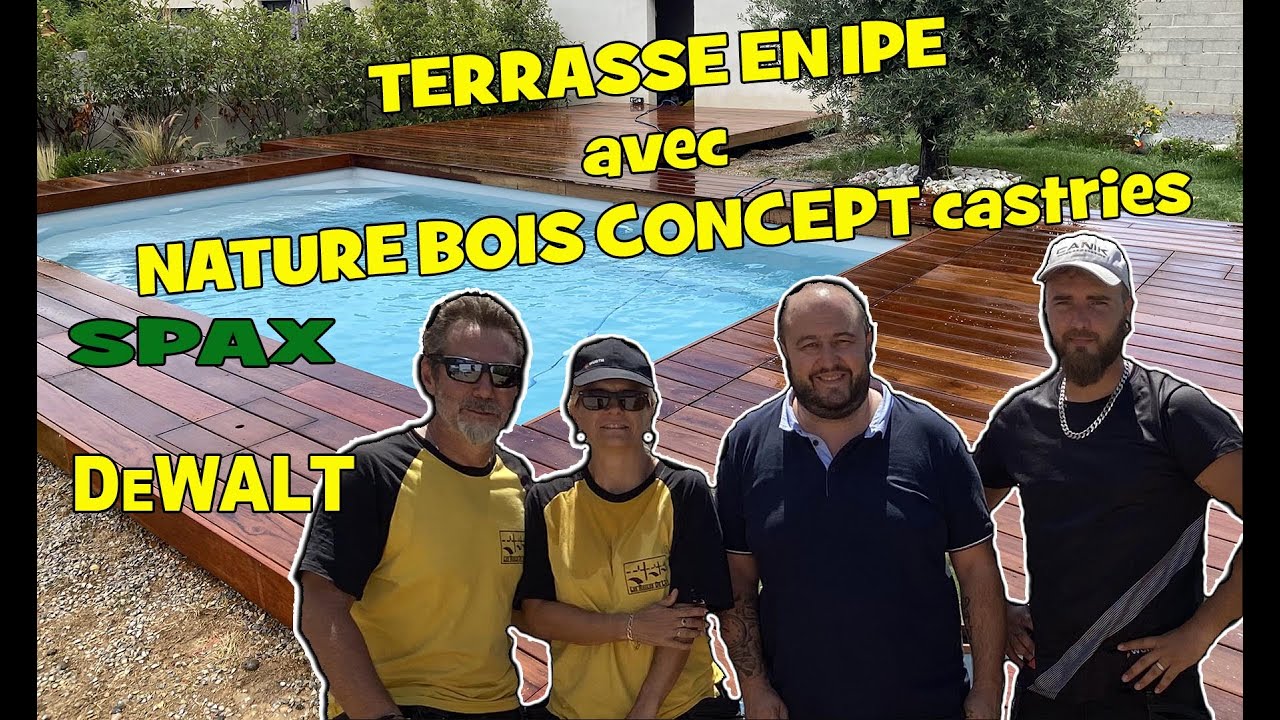 Magnifique terrasse en Ipe
