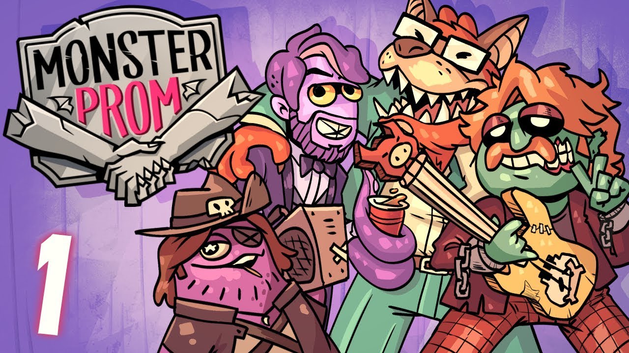 NEW KIDS IN SCHOOL | Monster Prom SUMMER TIME DLC FUN w/ Octopimp, Davis, and Alex - Part 1