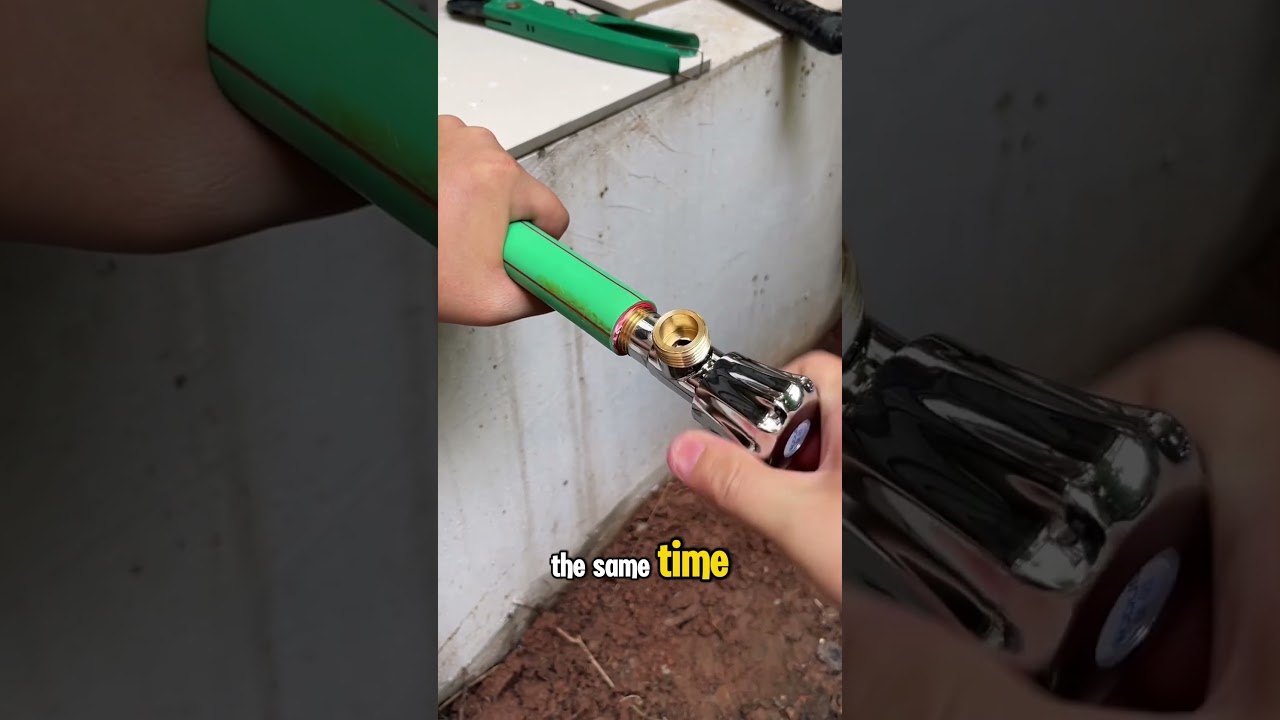 The Fast Way to Install a New Faucet  #plumbing