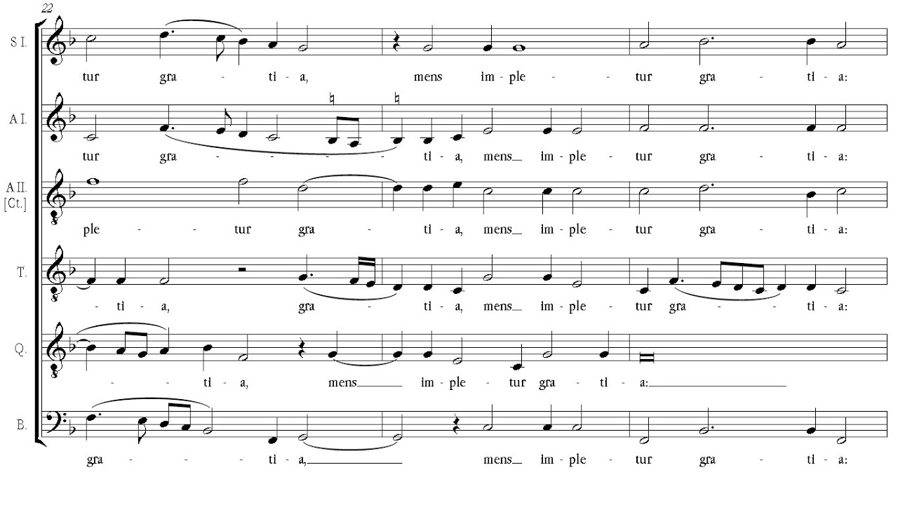 Victoria | O sacrum convivium [1572, á 6; Ensemble Plus Ultra]