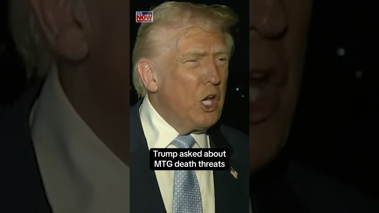 Trump on MTG death threats