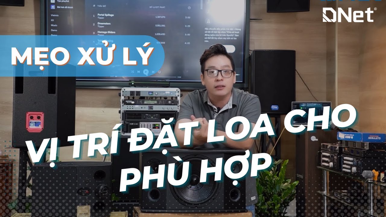 Cách bố trí đặt loa để chơi hay nhất cho gia đình