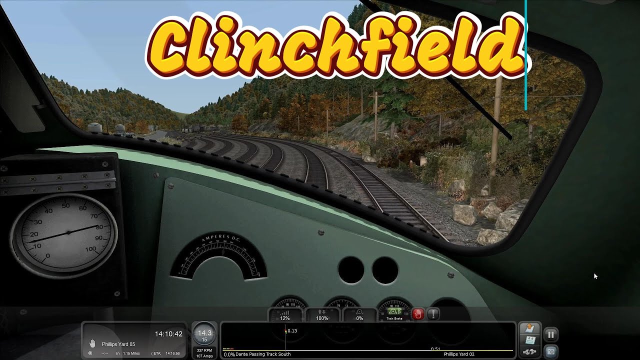 EMD F7 on Clinchfield