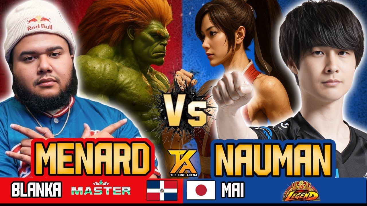 🔥 SF6 ▰ MENARD (Blanka) vs NAUMAN (Mai) ▰ Street Fighter 6 🔥