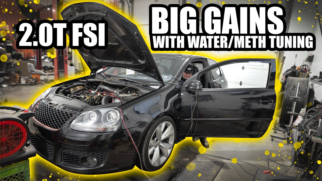 MK5 GTI 2.0T FSI with GT3071 makes big gains with Water/Meth Tuning