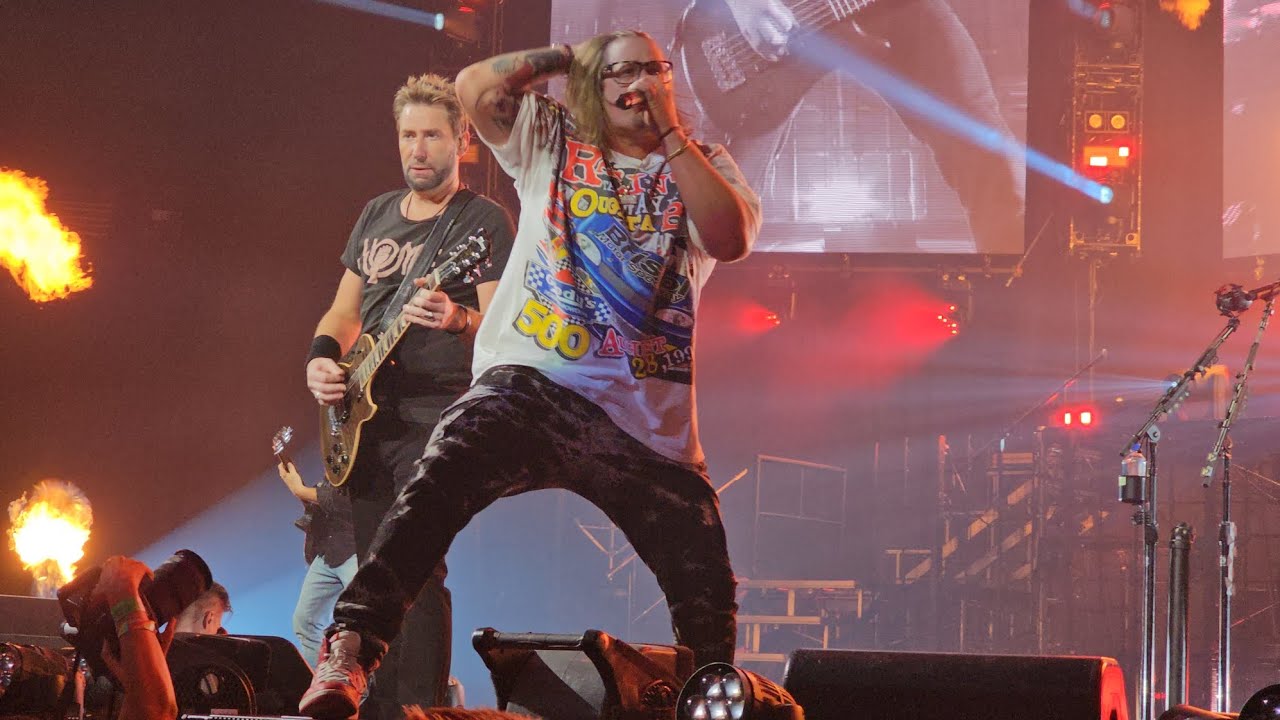 Nickelback ft Hardy Sold out. live nashville 08/01/23
