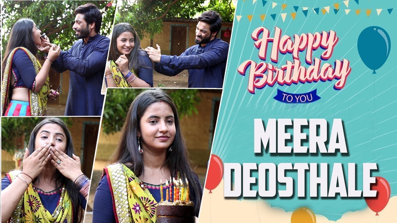 Meera Deosthale Celebrates Her Birthday With Vijayendra Kumeria  | UDAAN | Telly Reporter Exclusive