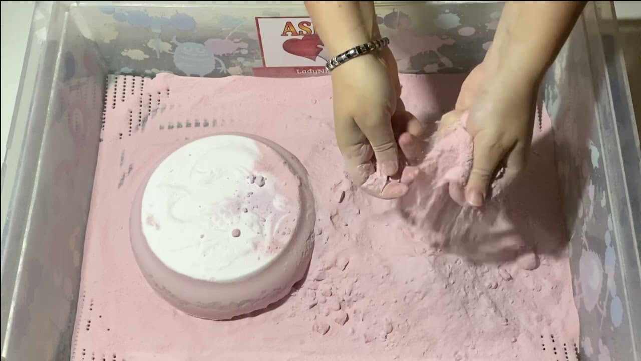 #ASMR Relaxing Baking Soda Crunch #649