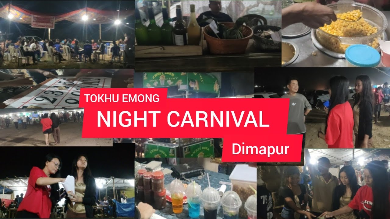 Lotha Tokhu Emong Night Carnival At Dimapur Stadium 🎉||Harvesting Festival Of Lotha Naga In Dimapur
