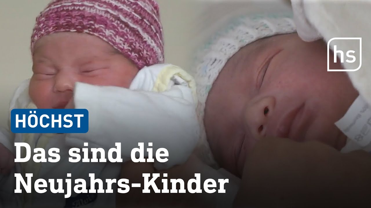 Geburt bei Silvesterkrach: Die Neujahrsbabys im Klinikum Frankfurt-Höchst | hessenschau