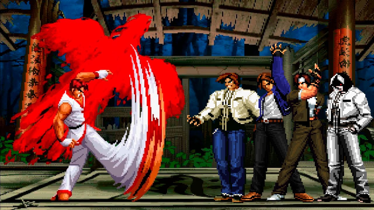 [KOF Mugen] Корейский Spirit of Justice против команды Кё Кусанаги