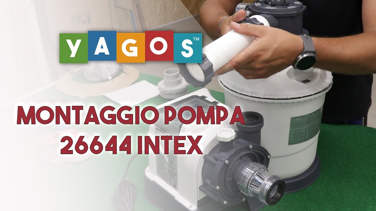 Pompa INTEX 26644 SX1500 unboxing. Come funziona? Come si monta? Cosa manca in confezione? by Yagos