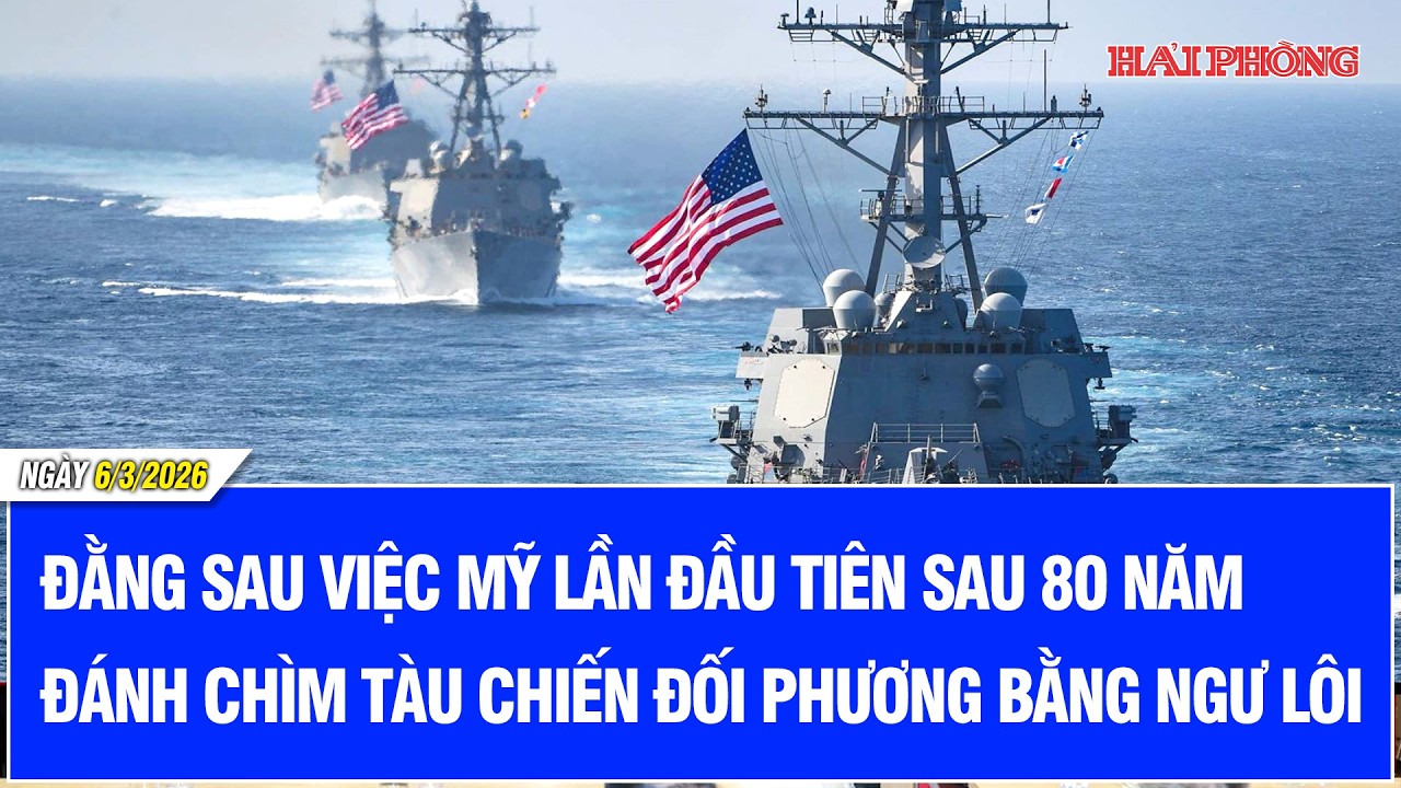 Đằng sau việc Mỹ lần đầu tiên sau 80 năm đánh chìm tàu chiến đối phương bằng ngư lôi