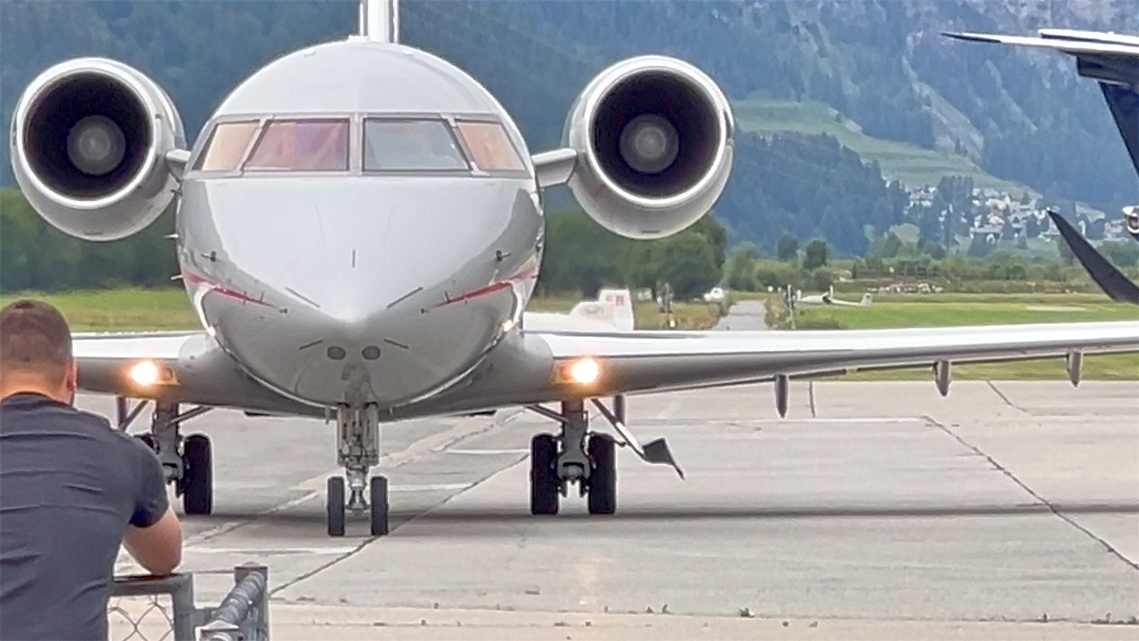 St. Moritz Engadin Airport Summer & Winter Snow Privatjets Planespotting 🛩 Juli 2025 / Samedan 4K