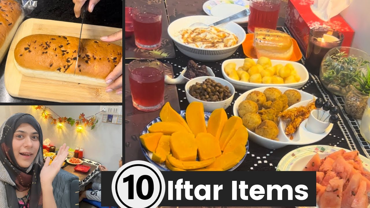 45 minute Iftar Preparation | 10 Dishes #nabilaasplanet #ramadan2023 #iftarrecipe #vlog