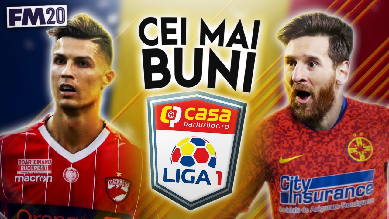 CEI MAI BUNI JUCĂTORI DIN LUME, ÎN LIGA 1 | Experiment Football Manager 2020 România