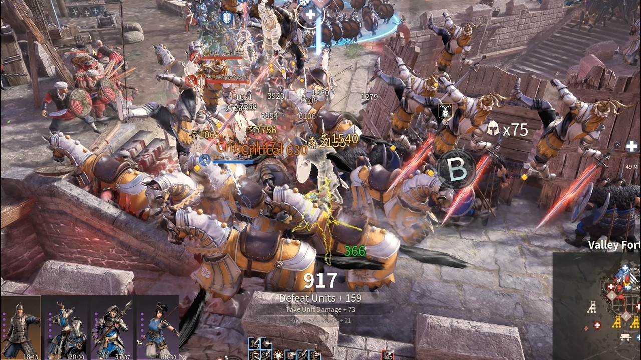 Conqueror's Blade - Siege Battle Gameplay #2438 (No Commentary)