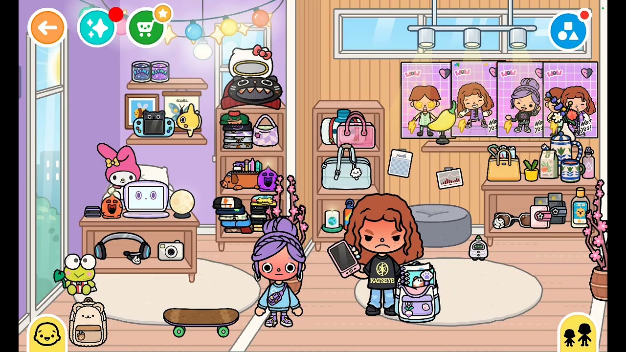 AnnaStar  играю в игру Toca Boca часть 7 новая история 🌸