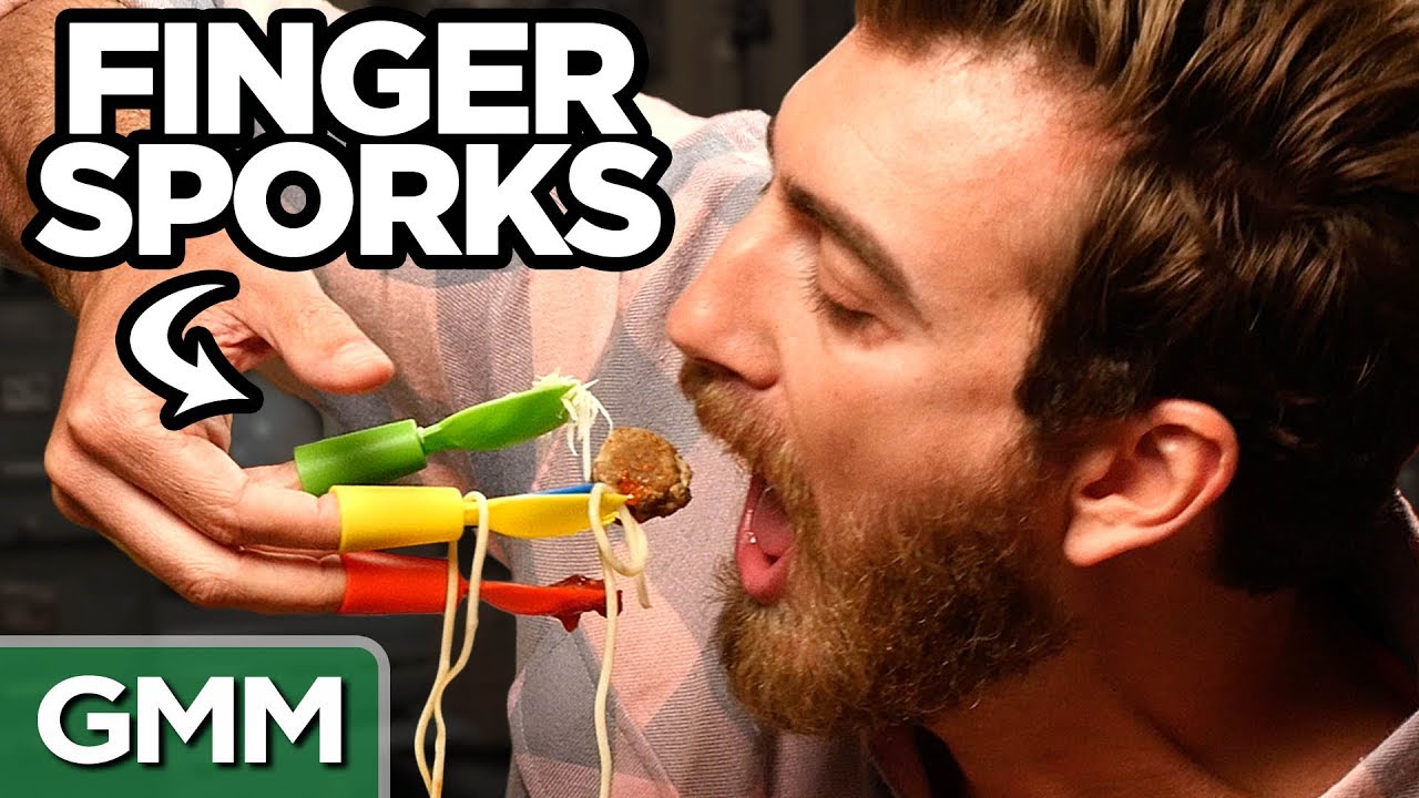Testing Weird Eating Utensils