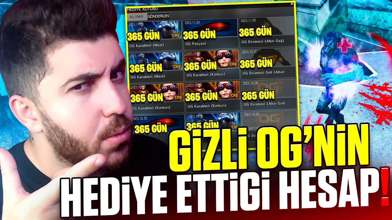 GİZLİ OG HESAP HEDİYE ETMİŞ!