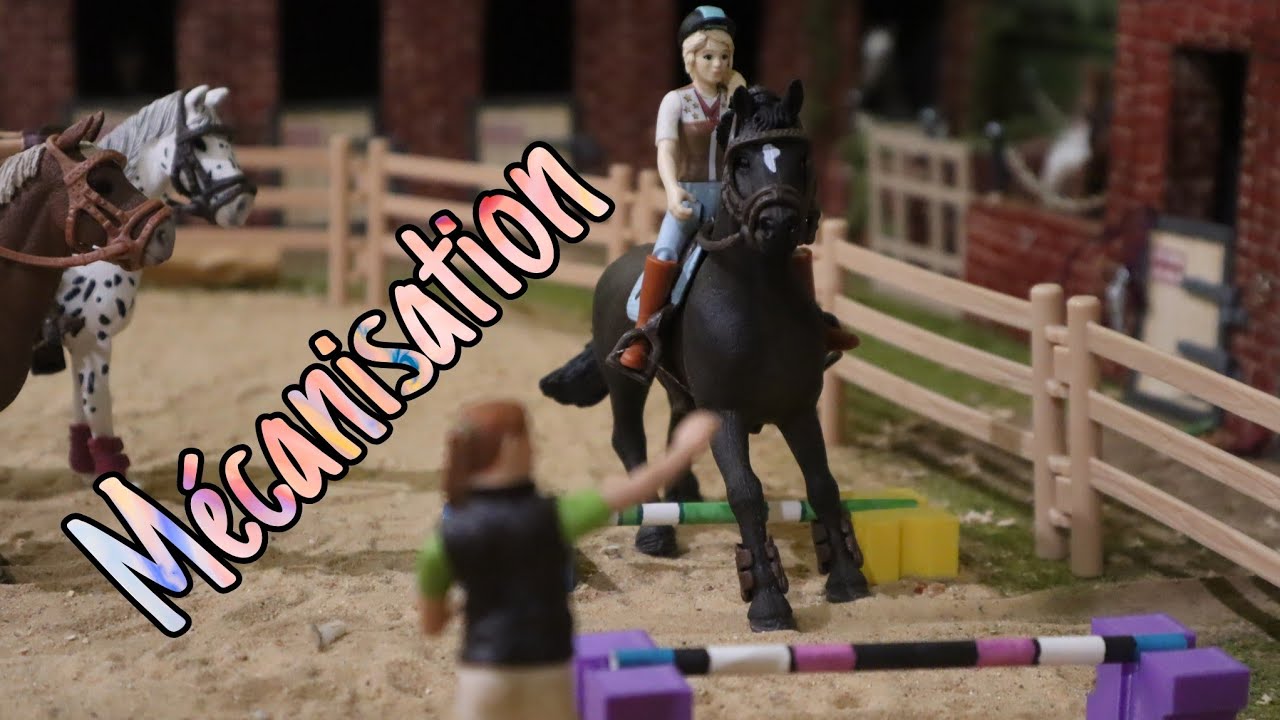 [Histoire Schleich] Premier cours du Lundi avec Icare pour Marianne !