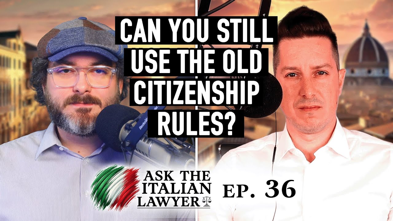 Can You Still Apply for Italian Citizenship by Descent Under the Old Rules in 2025?