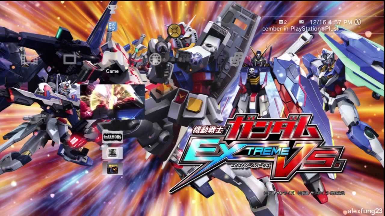 Gundam vs Gundam Extreme Vs Arcade ALL Openings & OO Quanta game finish by alexfung23