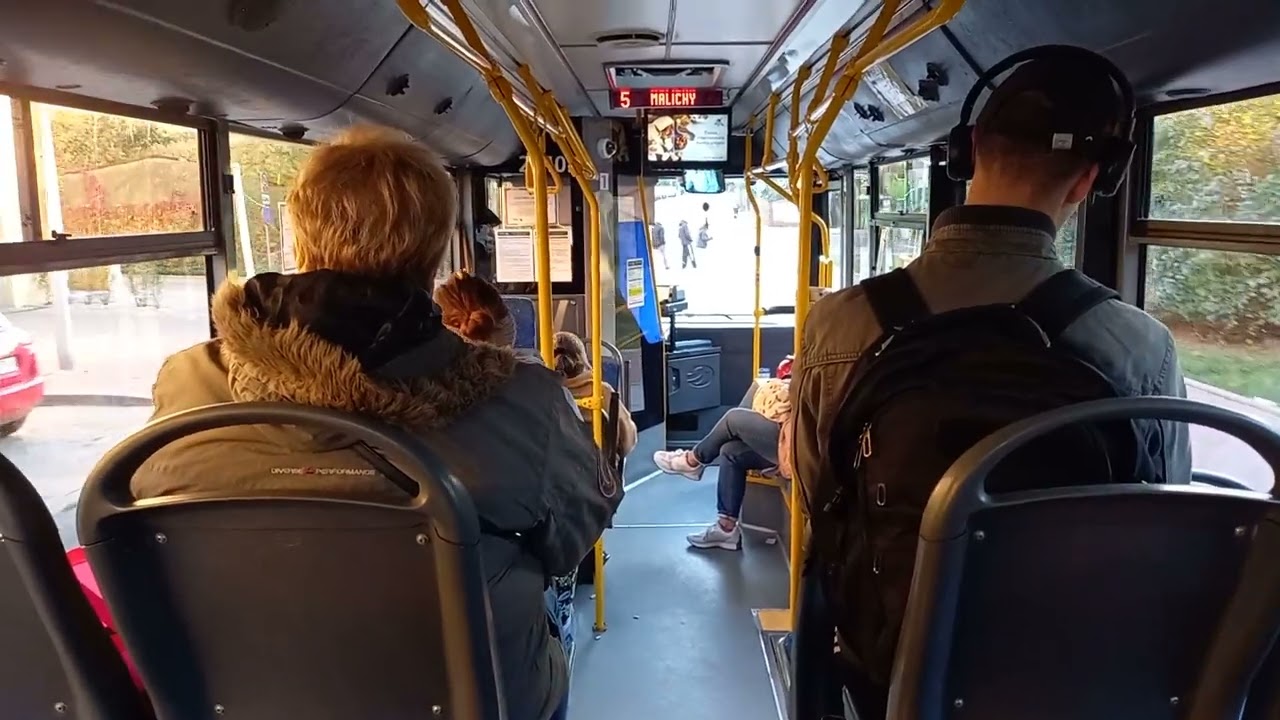 Przejazd pruszkowskim autobusem ZAZ A10 #20103 linia 5