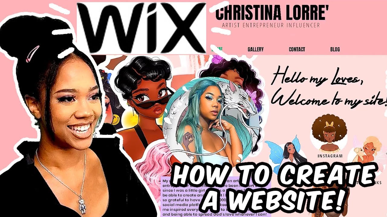 How to Create Your Online Portfolio with WIX | Desktop and Mobile