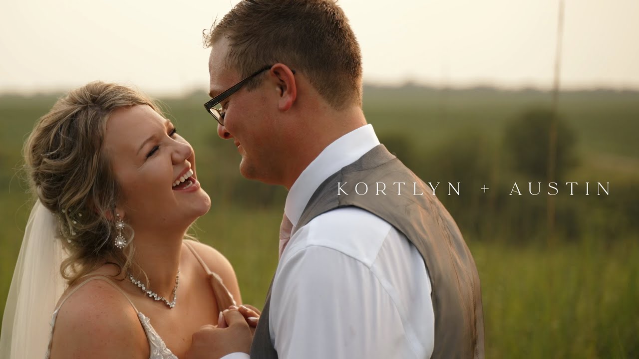 Iowa Wedding Video | Austin + Kortlyn | The Red Barn at Pine Creek Ranch | Marengo, IA