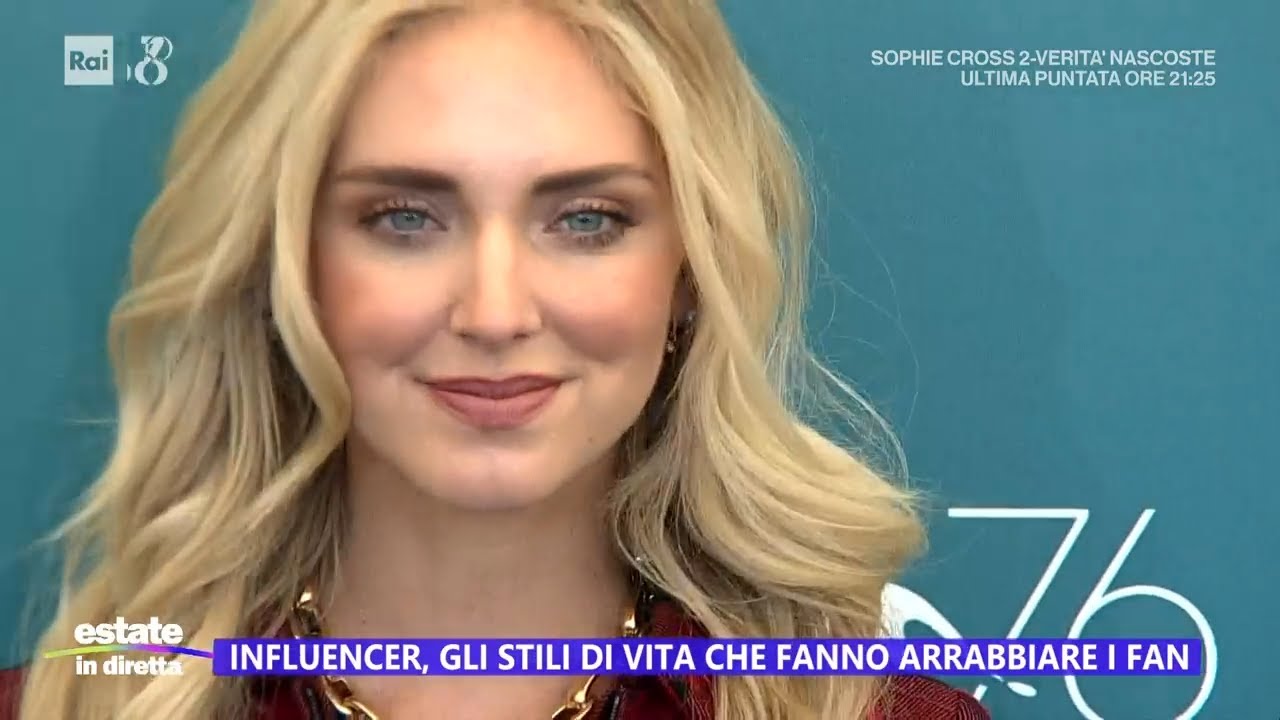 Influencer, gli stili di vita che fanno arrabbiare i fan - Estate in diretta 30/07/2024