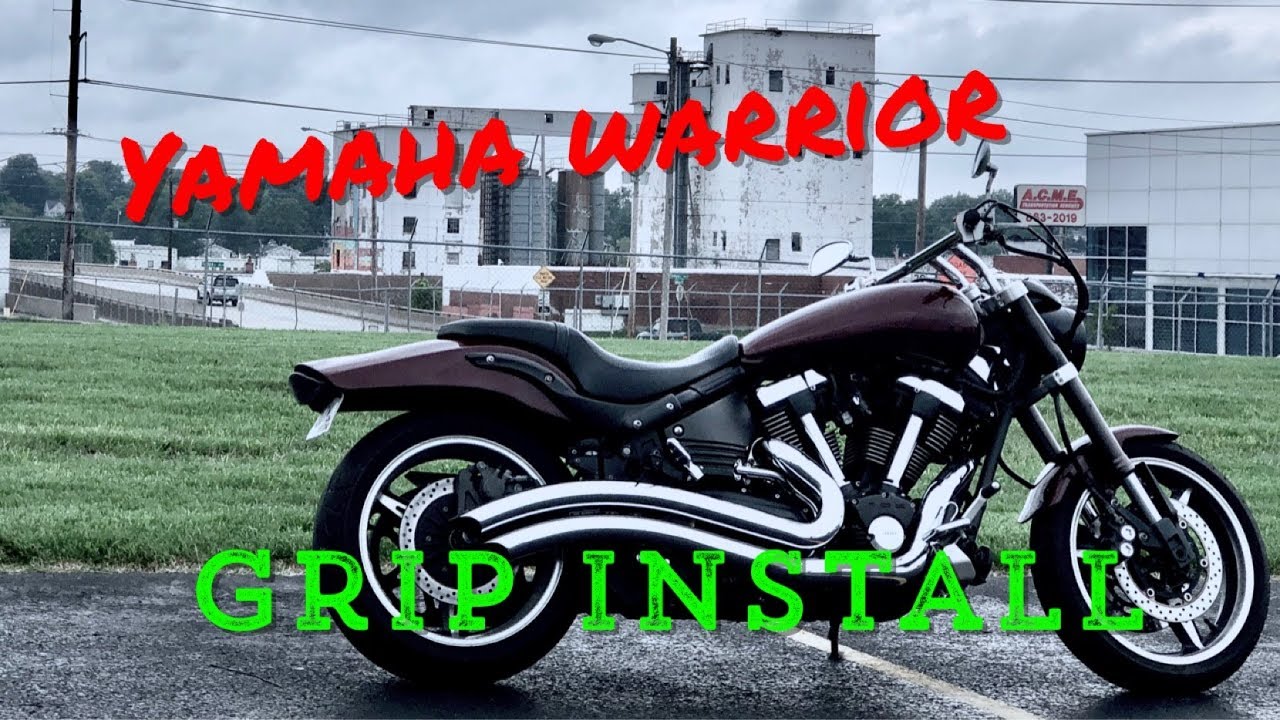 Yamaha Warrior 1700 Hand Grip Installation